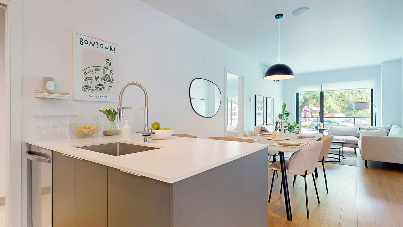 Westisle, Square d'Orval, visite du condo modèle - 4½