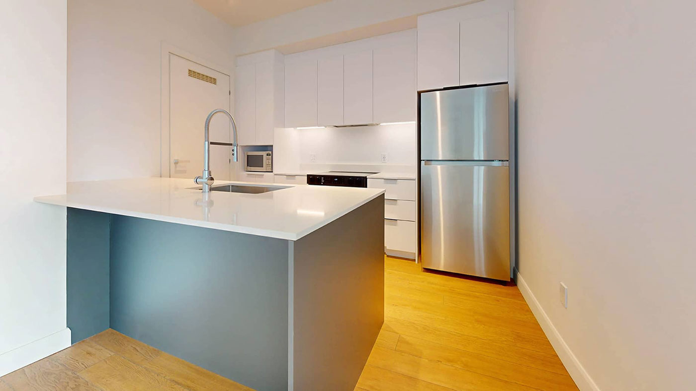 Westisle, Square d'Orval, visite du condo modèle - 4½